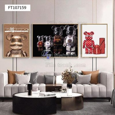 File in trần File tranh hiện đại pha lê gương FT107159 (bản gốc) đại dương