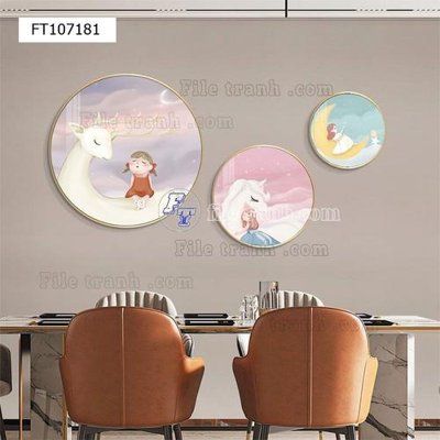 File tranh gốc File tranh hiện đại pha lê gương FT107181 (bản quyền) Filetranh.com