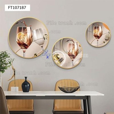 File gốc File tranh hiện đại pha lê gương FT107187 (PNG) chất lượng cao