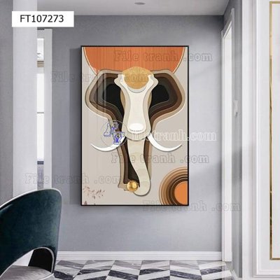 Chi tiết file tranh tráng gương File tranh hiện đại pha lê gương FT107273 (ảnh gốc)