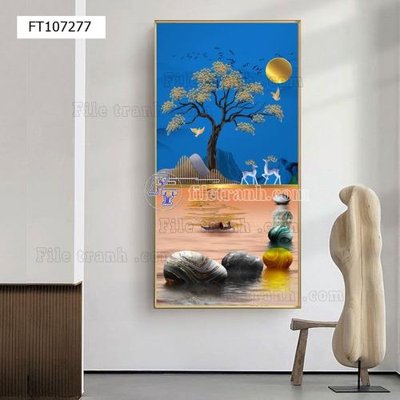 Tải file gốc File tranh hiện đại pha lê gương FT107277 (in khổ lớn) không vỡ