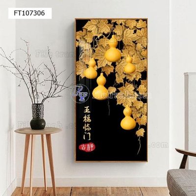 File ảnh gốc File tranh hiện đại pha lê gương FT107306 (chuyên in mica)