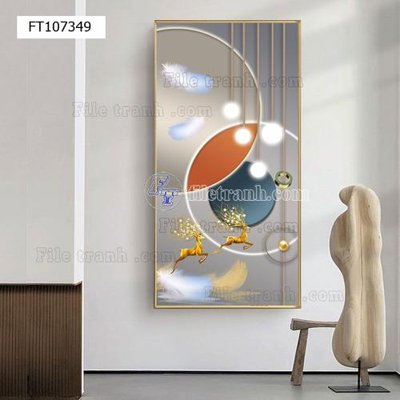Tải file File tranh hiện đại pha lê gương FT107349 (ảnh gốc) độ phân giải 300dpi