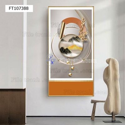 Download file File tranh hiện đại pha lê gương FT107388 (gốc) in mica cao cấp