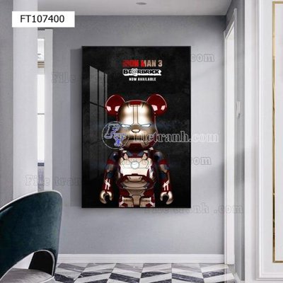 File ảnh File tranh hiện đại pha lê gương FT107400 (gốc) in standee