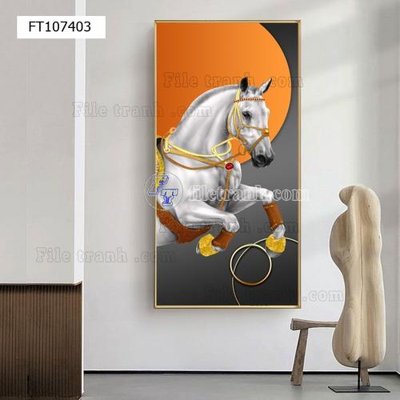 File tranh File tranh hiện đại pha lê gương FT107403 (ảnh gốc) in trần 3D