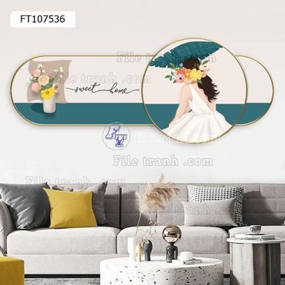 Download file File tranh hiện đại pha lê gương FT107536 (chuẩn in) chất lượng cao