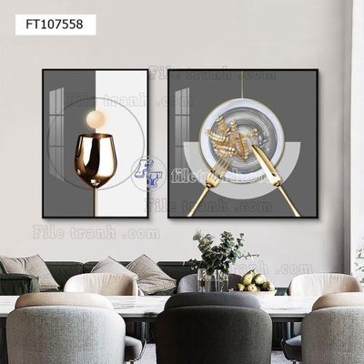 Tệp tin gốc File tranh hiện đại pha lê gương FT107558 (dùng cho in ấn) chuyên nghiệp