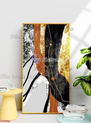 File PSD in ấn File tranh bộ hiện đại FT2512780 (chất lượng cao)