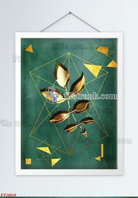 Tải file File tranh bộ hiện đại FT3142850 (gốc) chủ đề hoa sen