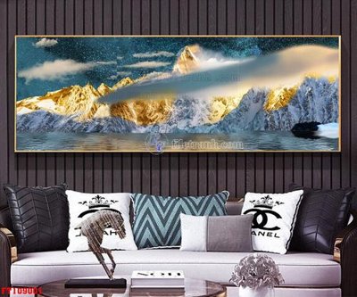 Tải file gốc in lụa File tranh hiện đại pha lê gương FT109001 siêu nét