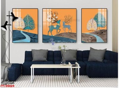 Tải file File tranh hiện đại pha lê gương FT109024 (ảnh gốc) in gạch 3D