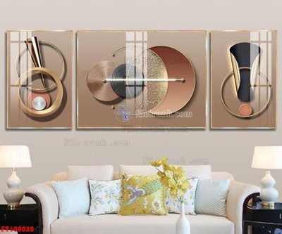 Tải file File tranh hiện đại pha lê gương FT109028 (PSD) cho in ấn quảng cáo