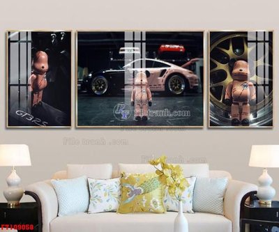 File tranh quảng cáo File tranh hiện đại pha lê gương FT109058 (download file gốc)