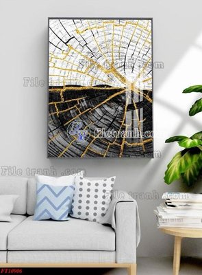 File gốc File tranh bộ hiện đại FT3646906 (in 3D) nghệ thuật