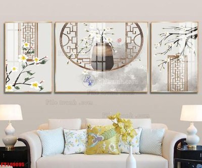 File in ấn File tranh hiện đại pha lê gương FT109095 (bản gốc) chất lượng cao