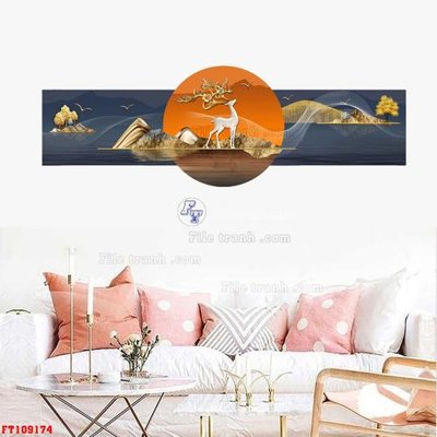 Tải file File tranh hiện đại pha lê gương FT109174 (gốc) in ấn ngay lập tức
