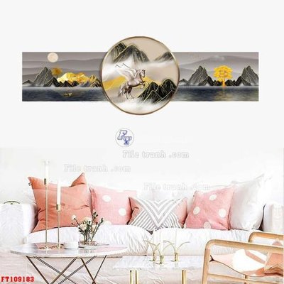Download file File tranh hiện đại pha lê gương FT109183 (gốc) in mica ốp bếp