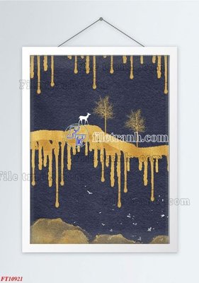 File tranh in trần File tranh bộ hiện đại FT3781921 (ảnh gốc siêu nét)