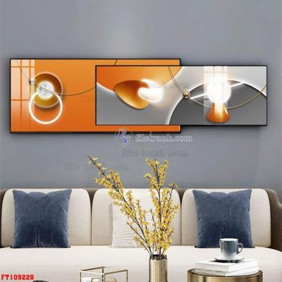 Tải file PSD File tranh hiện đại pha lê gương FT109228 (nguyên layer) để in