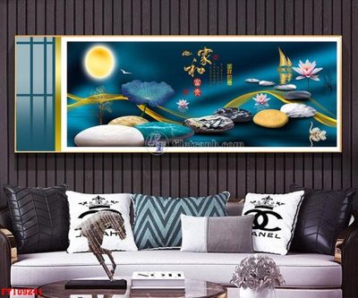 File ảnh File tranh hiện đại pha lê gương FT109241 (gốc) in biển hiệu