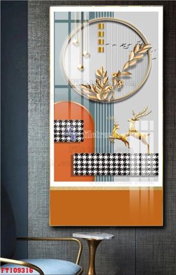 Tải file File tranh hiện đại pha lê gương FT109316 (gốc) in nhanh