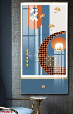 Download file ảnh gốc File tranh hiện đại pha lê gương FT109331 để in ấn