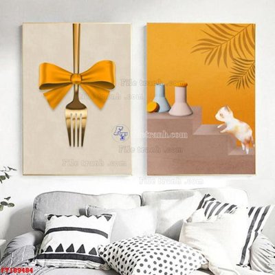 File tranh gốc File tranh hiện đại pha lê gương FT109484 (bản đẹp) độc quyền