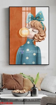 File PSD File tranh hiện đại pha lê gương FT110158 (bản gốc) dễ dàng edit