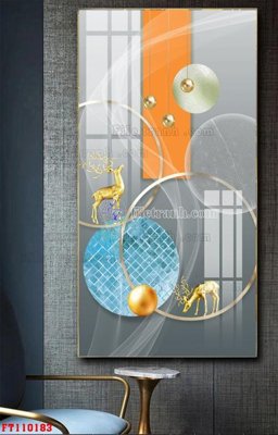 Download file gốc File tranh hiện đại pha lê gương FT110183 (độ nét cao)