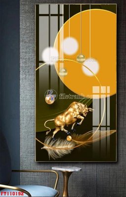 Tải về hình ảnh gốc File tranh hiện đại pha lê gương FT110192 sắc nét