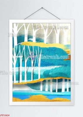 File gốc File tranh bộ hiện đại FT11024 (Filetranh.com) File tranh bộ hiện đại FT11024