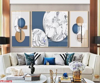 Tải file gốc in lụa File tranh hiện đại pha lê gương FT110273 siêu nét