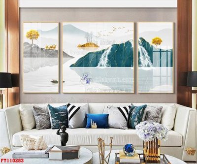 Ảnh gốc File tranh hiện đại pha lê gương FT110283 (nét căng) in mica