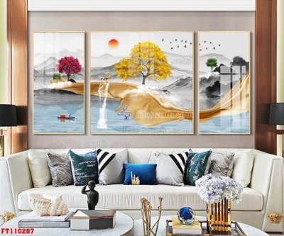 Tải file File tranh hiện đại pha lê gương FT110287 (PSD) cho in tranh kính