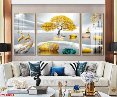 File gốc File tranh hiện đại pha lê gương FT110294 (bản quyền) cho in ấn