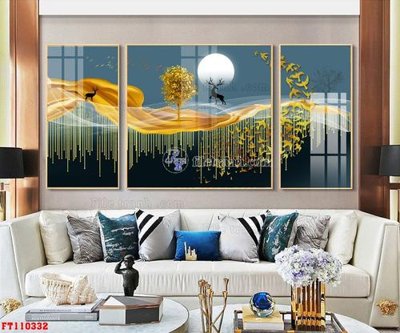 File tranh trang trí File tranh hiện đại pha lê gương FT110332 (file gốc)