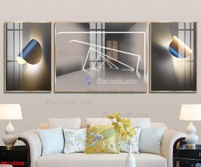 File tranh File tranh hiện đại pha lê gương FT110359 (gốc) chủ đề trừu tượng
