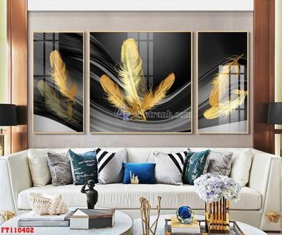Hình ảnh file gốc in lụa File tranh hiện đại pha lê gương FT110402