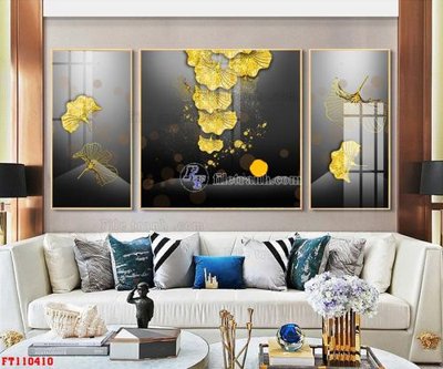 File PSD File tranh hiện đại pha lê gương FT110410 (bản gốc) đã tách nền