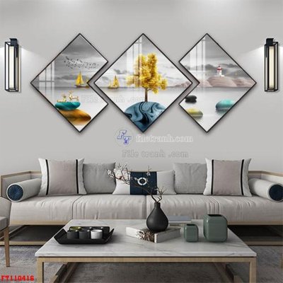 Tải file File tranh hiện đại pha lê gương FT110416 (gốc) làm file quảng cáo