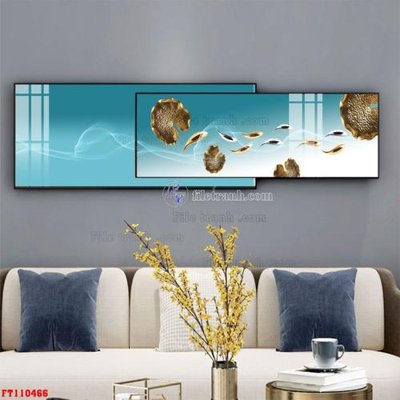 File tranh File tranh hiện đại pha lê gương FT110466 (gốc) in trên kính