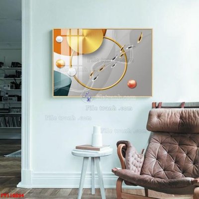 File tranh File tranh hiện đại pha lê gương FT110534 (ảnh gốc) sắc nét hoàn hảo
