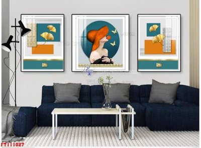 File tranh File tranh hiện đại pha lê gương FT111027 (gốc) in backlit film