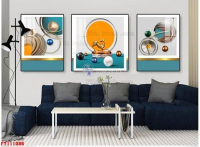 File tranh File tranh hiện đại pha lê gương FT111086 (gốc) chủ đề thiên nhiên