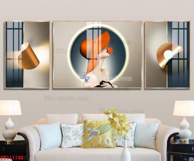 File gốc File tranh hiện đại pha lê gương FT111132 (PNG) chất lượng cao