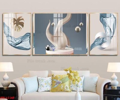 File tranh File tranh hiện đại pha lê gương FT111147 (gốc) chủ đề thiên nhiên