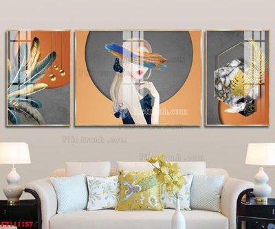File tranh File tranh hiện đại pha lê gương FT111157 (ảnh gốc) in trần 3D