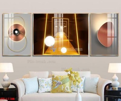 File gốc in ấn File tranh hiện đại pha lê gương FT111188 (sẵn sàng tải về)