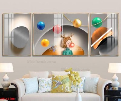 Mua file gốc File tranh hiện đại pha lê gương FT111199 (PSD) tại Filetranh.com